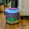 LSU Tigers Football Ottoman