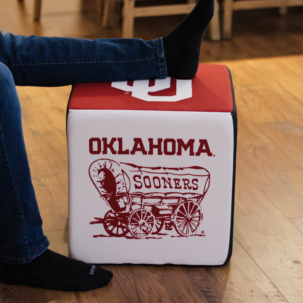 Oklahoma Sooners Ottoman