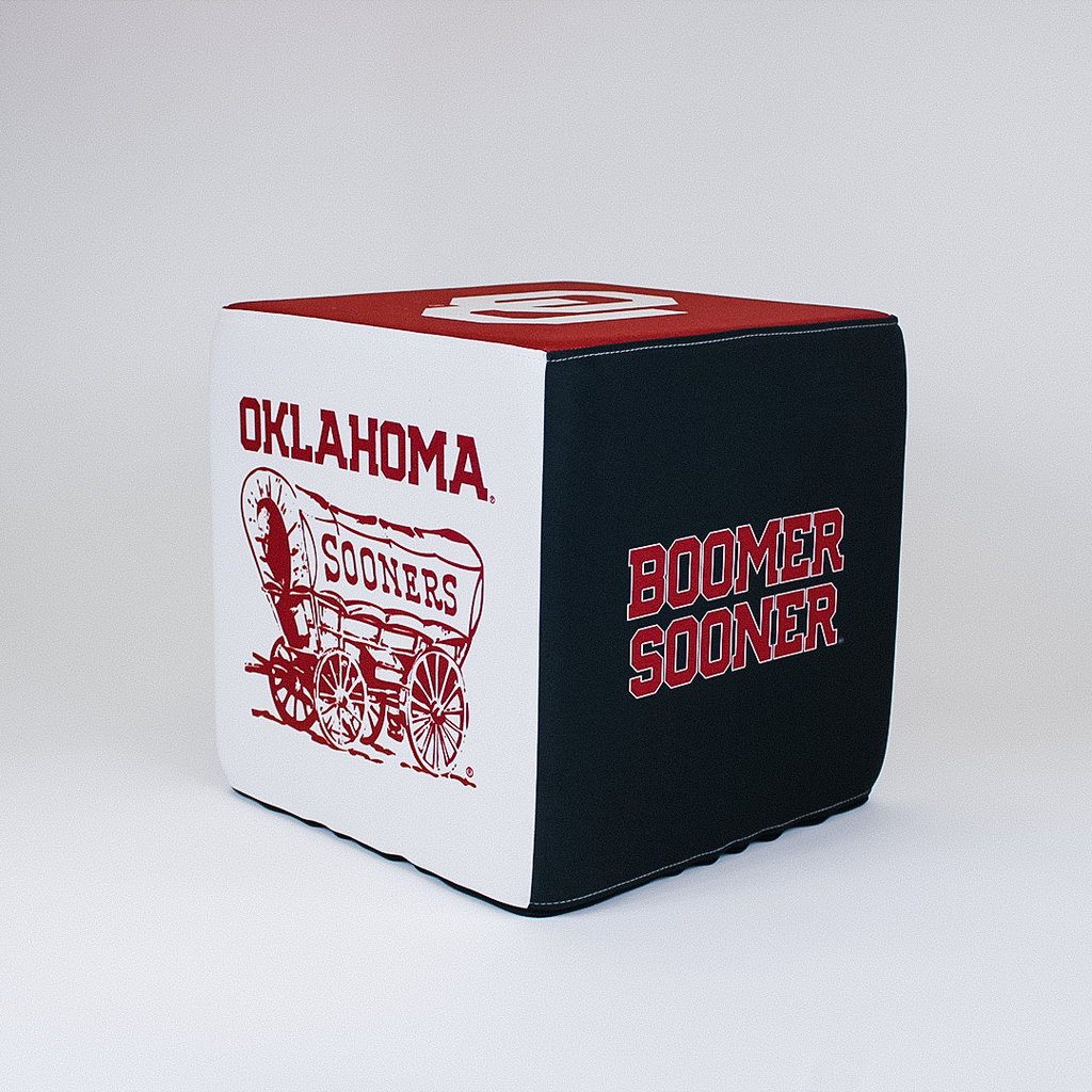 Oklahoma Sooners Ottoman