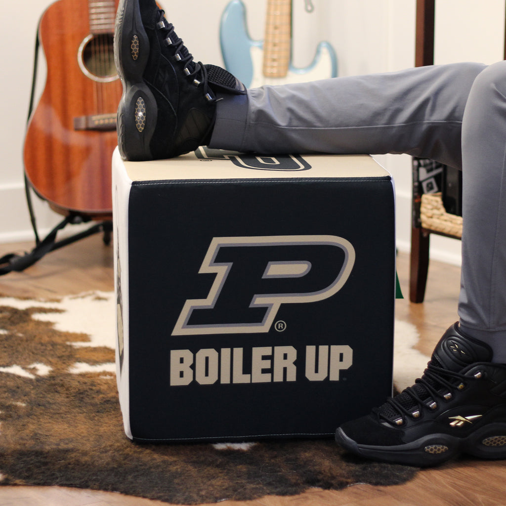 Purdue Boilermakers Ottoman