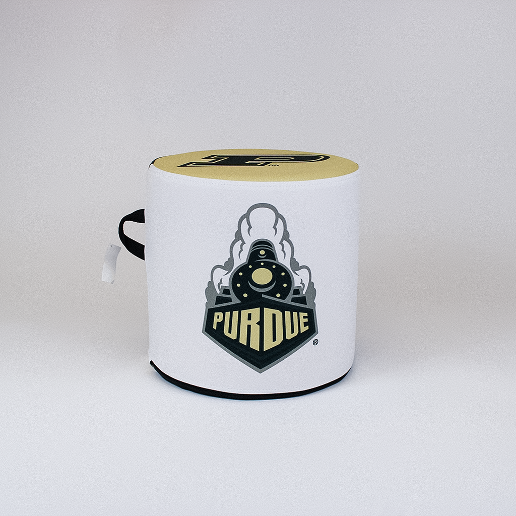 Purdue Boilermakers Ottoman