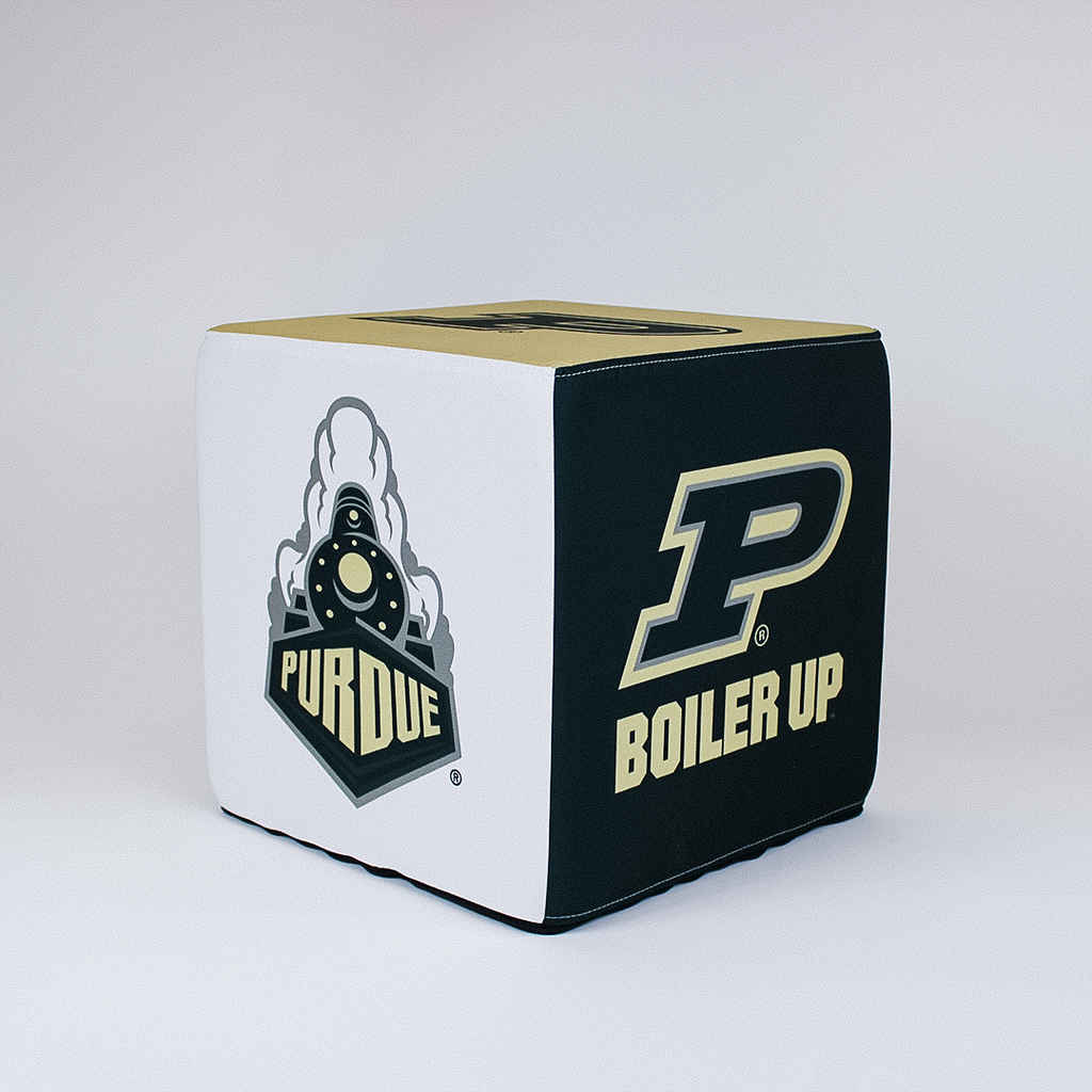 Purdue Boilermakers Ottoman