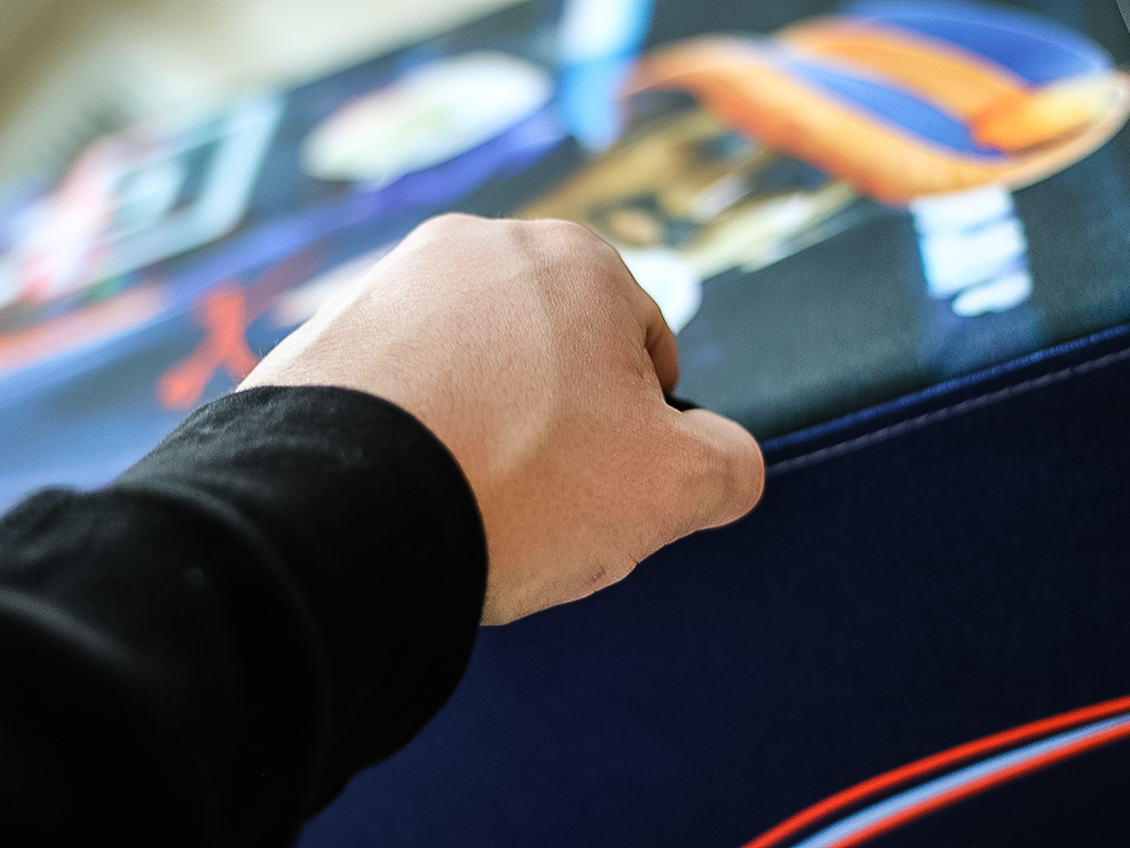 Virginia Cavaliers Basketball Ottoman